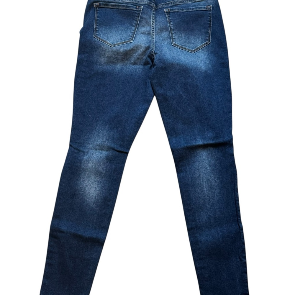 Old Navy Dark Blue Skinny Jeans - Picture 4 of 7